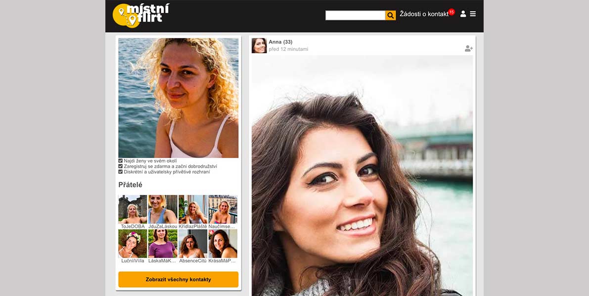 MistniFlirt seznamování